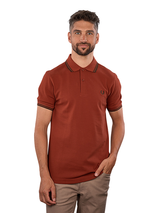 Fred Perry Twin Tipped Polo Shirt Chemise Polo Homme