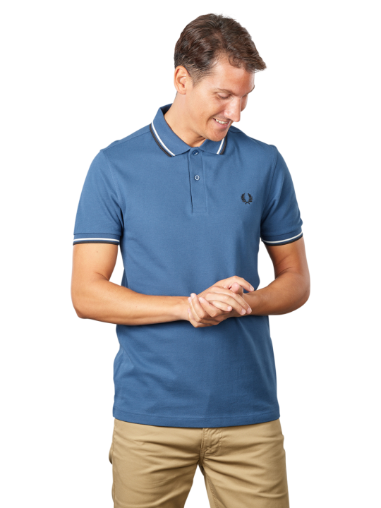 Fred Perry Twin Tipped Polo Shirt Short Sleeve Men's Polo Shirt