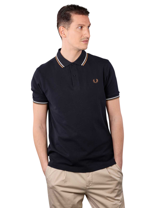 Fred Perry Twin Tipped Polo Shirt Short Sleeve Chemise Polo Homme