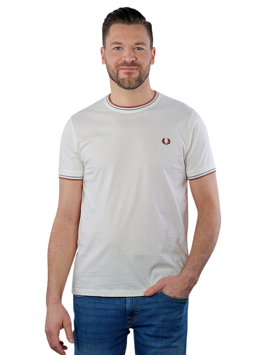 Fred Perry Twin Tipped T-Shirt Crew Neck Herren T-Shirt