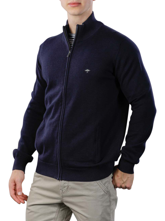Fynch-Hatton Cardigan-Zip Sweater Veste Homme