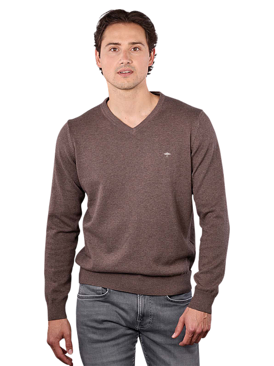 Fynch-Hatton V-Neck Sweater Herren Pullover