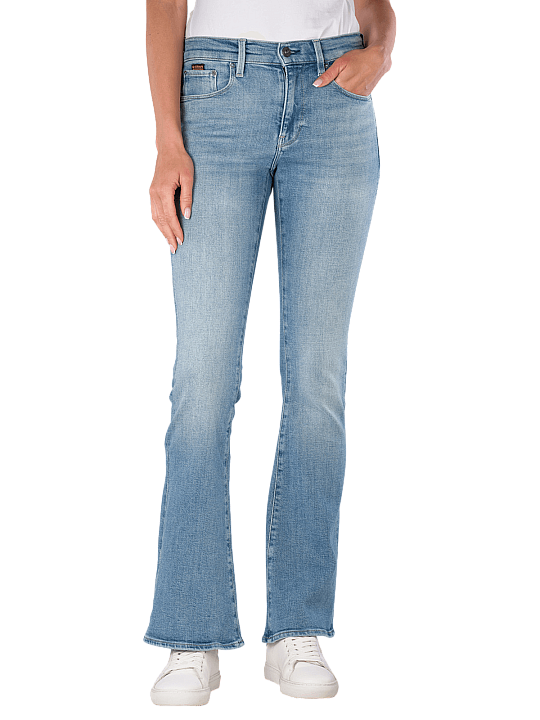 G-Star 3301 Jeans Flare Damen Jeans