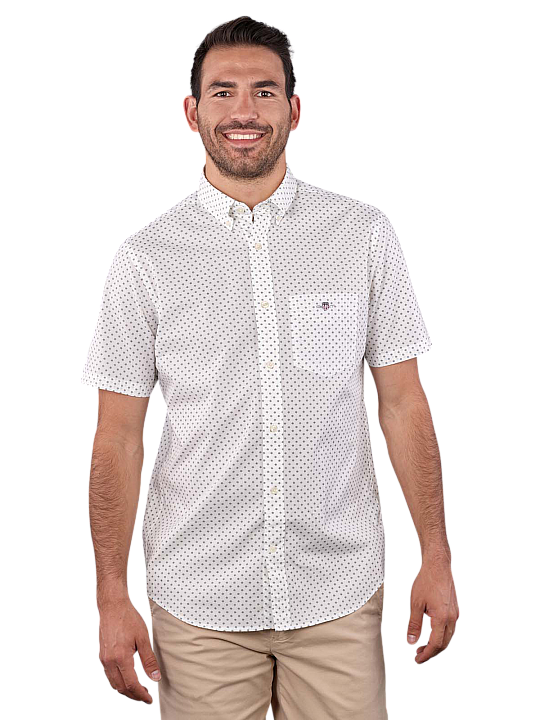 Gant Micro Print Shirt Regular Fit Herren Hemd