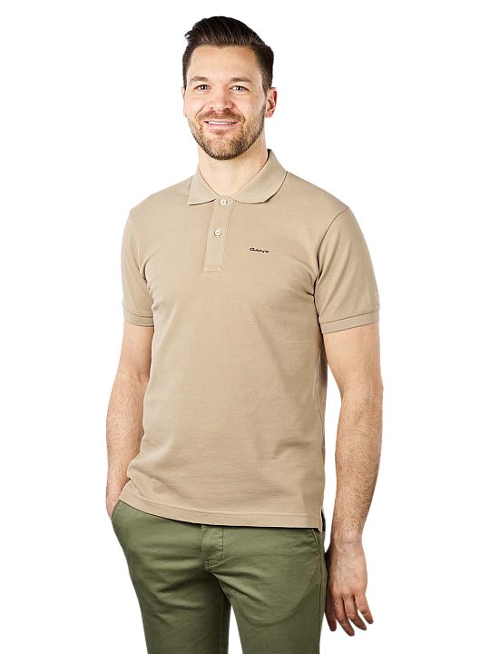 Gant Pique Rugger Short Sleeve Herren Polo Shirt