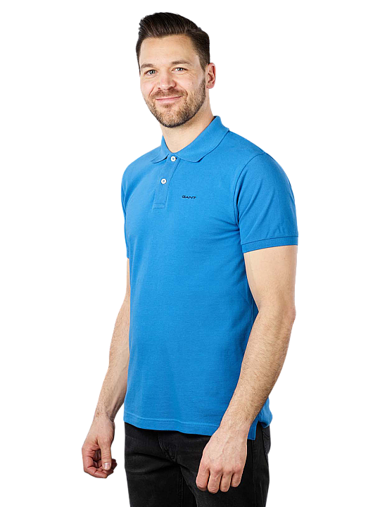 Gant Pique Rugger Short Sleeve Chemise Polo Homme