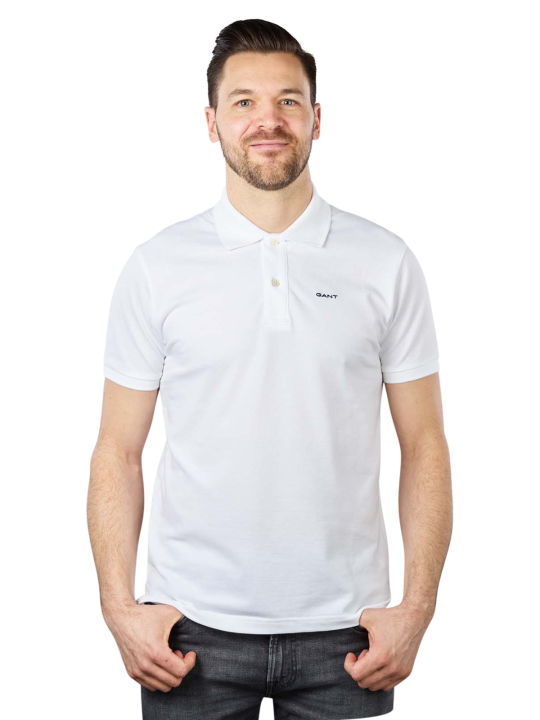 Gant Pique Rugger Short Sleeve Herren Polo Shirt