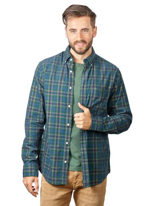 Gant Regular Cord Check Shirt Long Sleeve Herren Hemd
