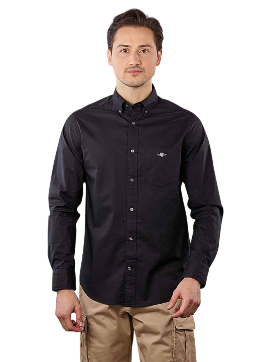 Gant Regular Poplin Shirt Button Down Herren Hemd