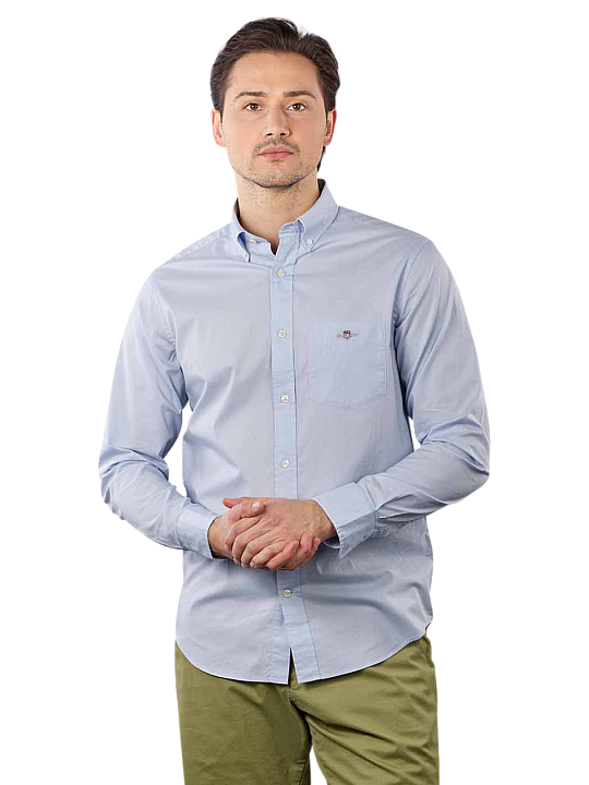 Gant Regular Poplin Shirt Button Down Herren Hemd