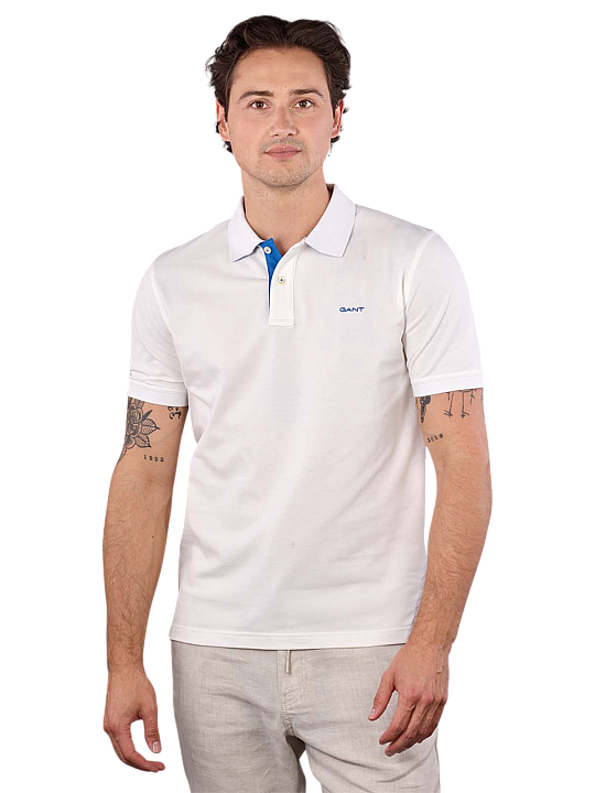 Gant Regular Rugger Contrast Pique Herren Polo Shirt