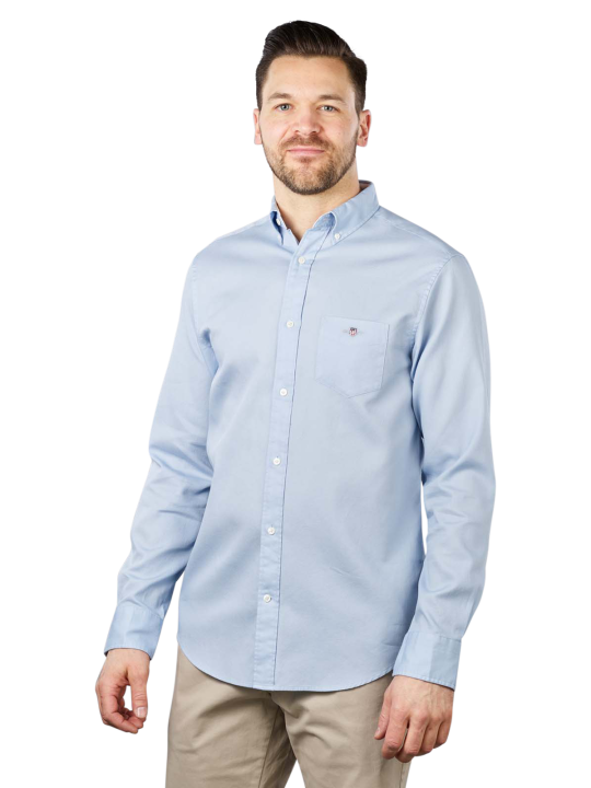 Gant Regular Shirt Honeycomb Texture Weave Herren Hemd