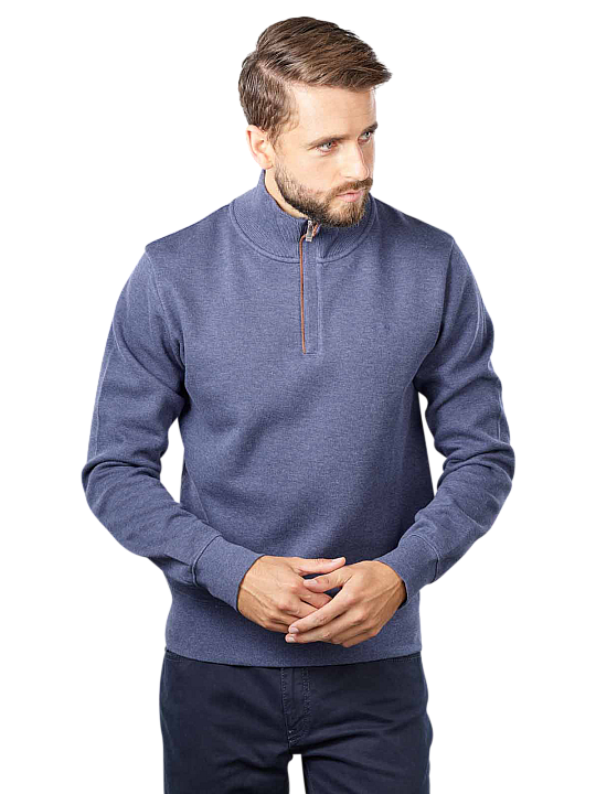 Gant Sacker Rib Pullover Half Zip Herren Pullover