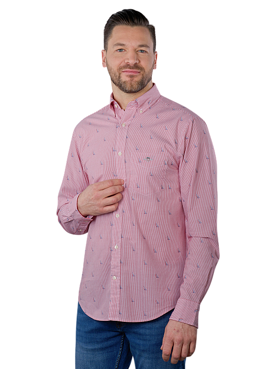 Gant Sailing Fil Coupe Shirt Regular Herren Hemd