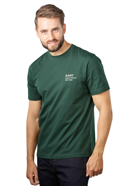 Gant Small Logo T-Shirt Short Sleeve Men's T-Shirt