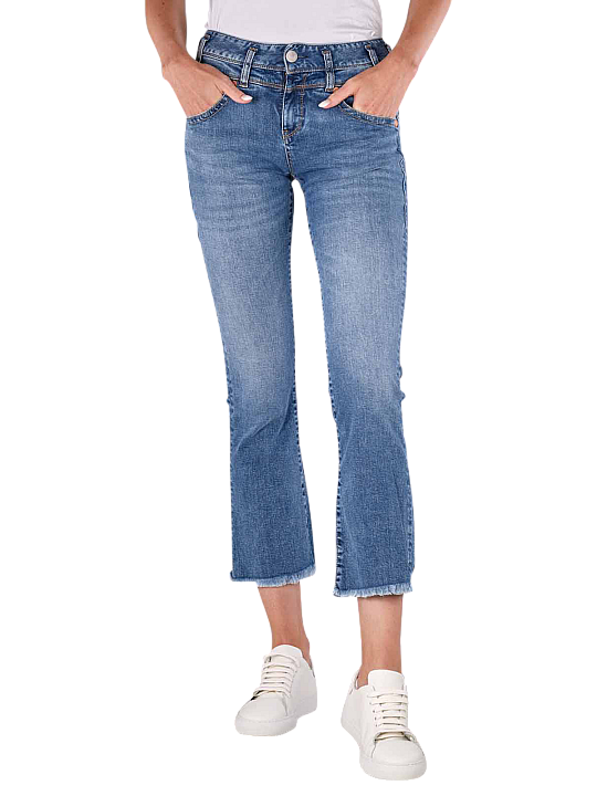 Herrlicher Pearl Jeans Bootcut Cropped Damen Jeans