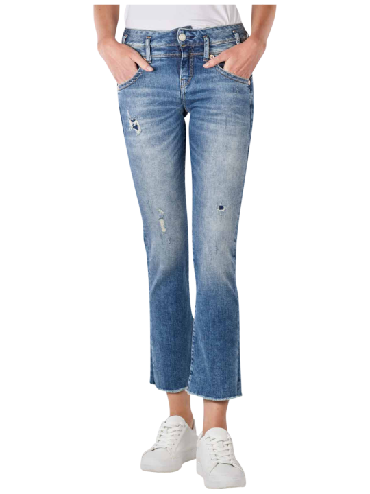 Herrlicher Organic Pearl Jeans Crooped Boot Fit Damen Jeans