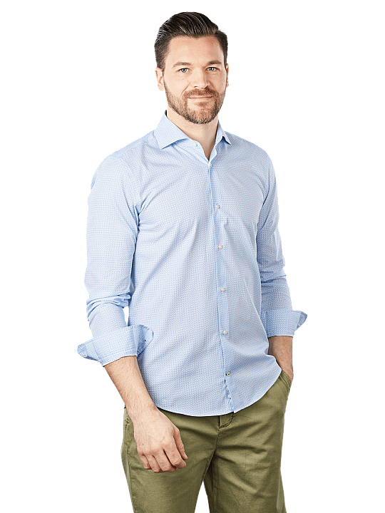 Joop! Cotton Pai Shirt Micro Printed Herren Hemd