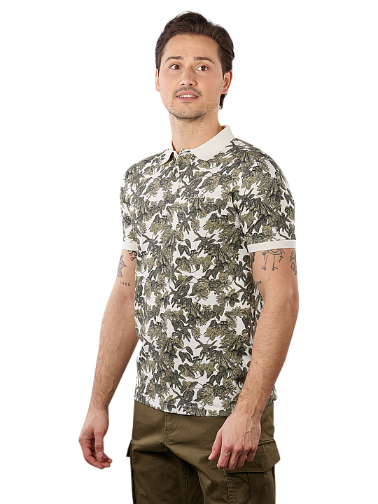 Joop! Short Sleeve Perez Polo Shirt Flower Printed Herren Polo Shirt