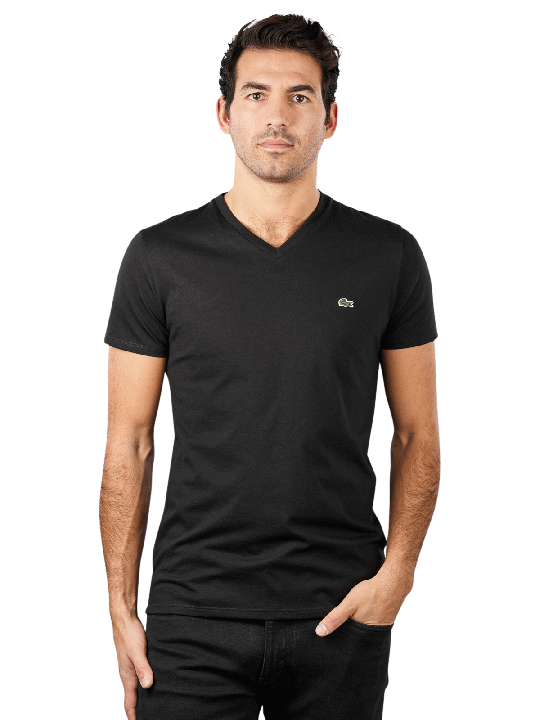 Lacoste Pima Cotten T-Shirt V Neck T-Shirt Homme