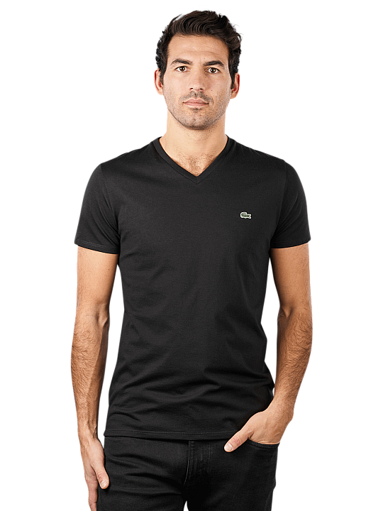 Lacoste T-Shirt V-Neck Pima Cotton Herren T-Shirt