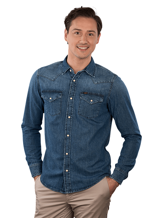 Lee Western Shirt Regular Fit Chemise Homme