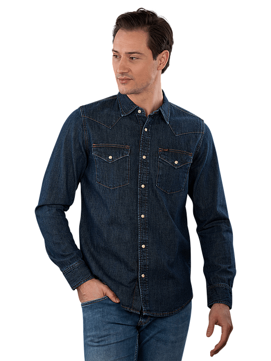 Lee Western Shirt Regular Fit Herren Shorts