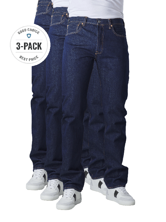 Levi's 501 Jeans Straight Fit 3-Pack Herren Jeans