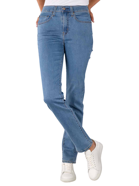 Levi's 724 Jeans High Rise Straight Fit Jeans Femme