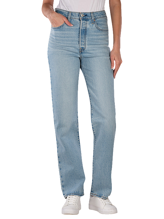 Levi's Premium Ribcage Jeans Straight Fit Damen Jeans