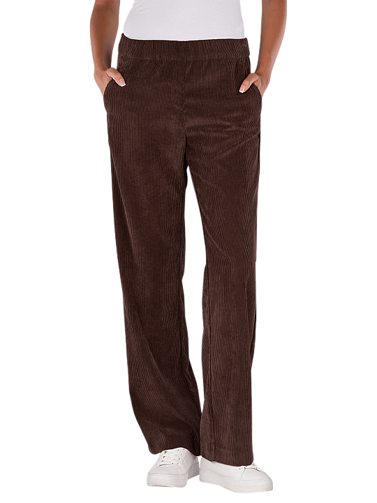 Mac Chiara Pants Wide Leg Fluid Corduroy Damen Hose