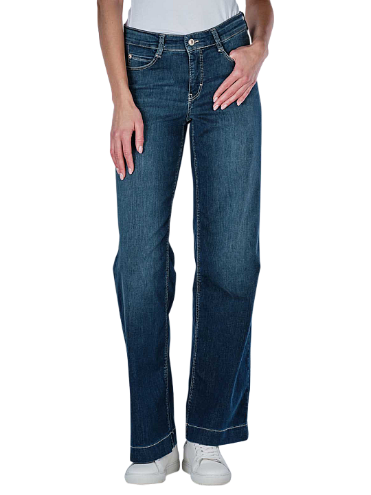 Mac Dream Jeans Wide Leg Light Denim Damen Jeans