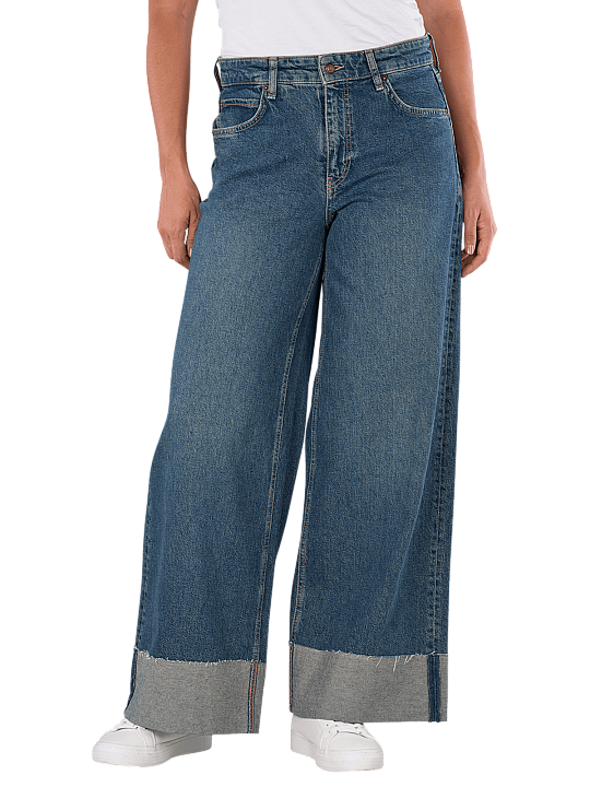 Mac Nevada Jeans Superwide Leg Rigid Cool Damen Jeans