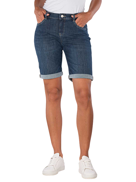 Mac Shorty Jeans Soft Light Denim Damen Shorts