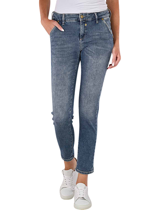 Mac Vintage Denim Montana Chino Slim Straight Damen Jeans