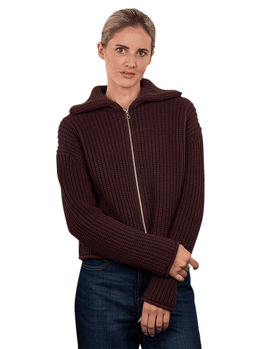 Marc O'Polo Cardigan Collar Zipper Pullover Femme