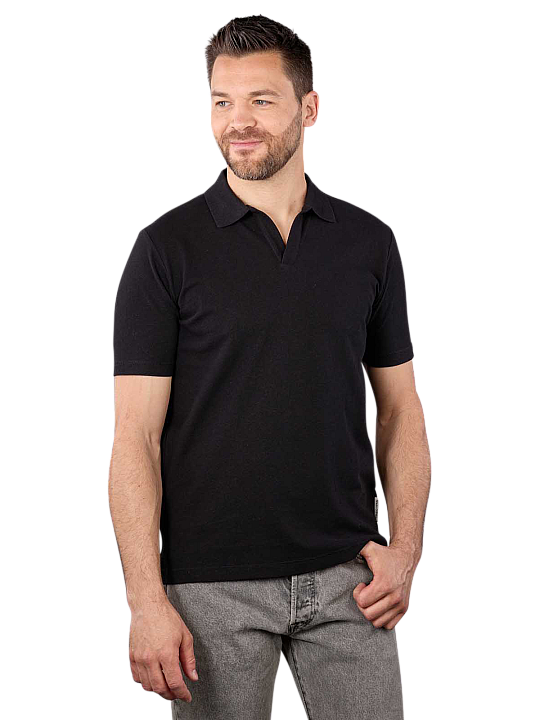 Marc O'Polo Cotton Linen Mix Polo Shirt Short Sleeve Herren Polo Shirt