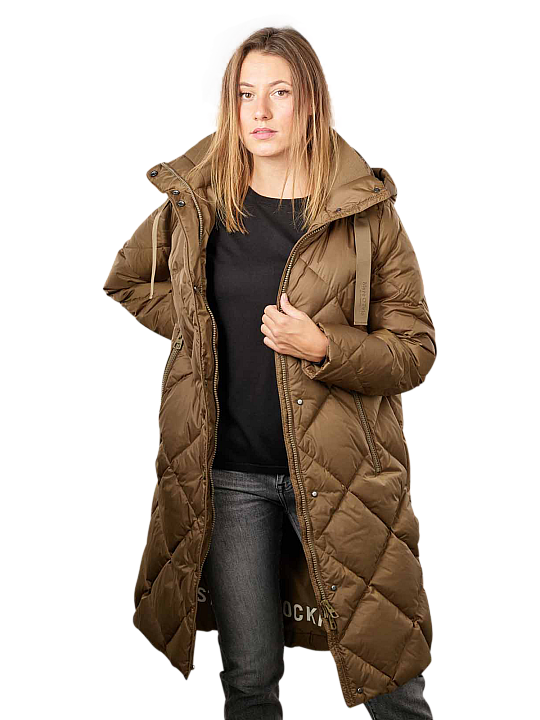 Marc O'Polo Down Filled Coat Side Slits Damen Jacke