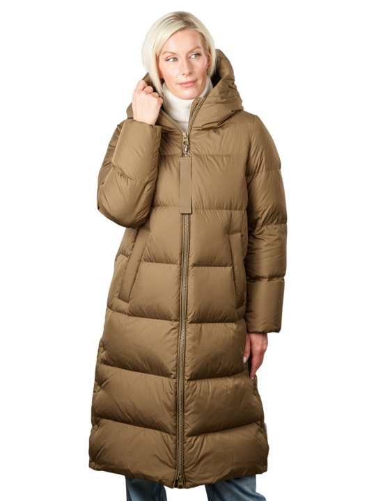 Marc O'Polo Down Filled Coat Side Slits With Pressbuttons Damen Jacke