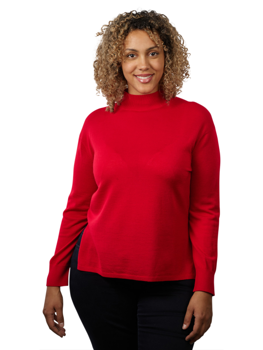Marc O'Polo Long Sleeve Pullover Stand Up Collar Damen Pullover