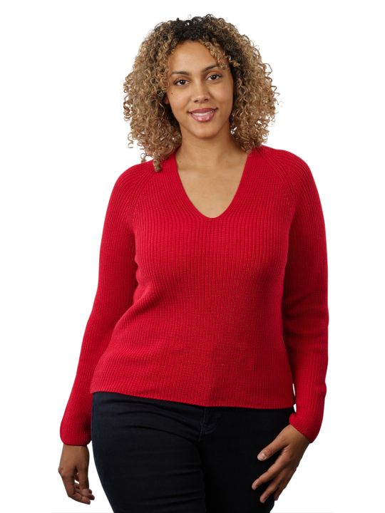 Marc O'Polo Long Sleeve Pullover V-Neck Women's Sweater