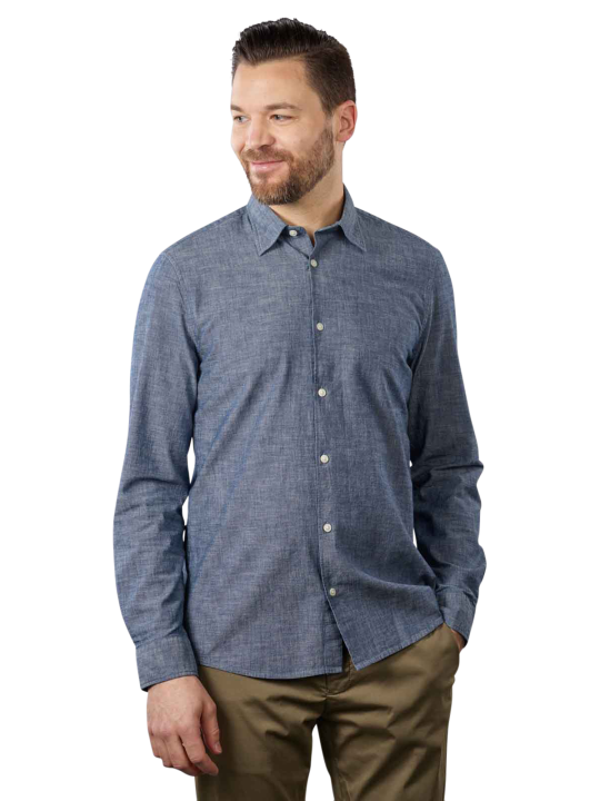 Marc O'Polo New Kent Collar Shirt Long Sleeve Men's Shirt