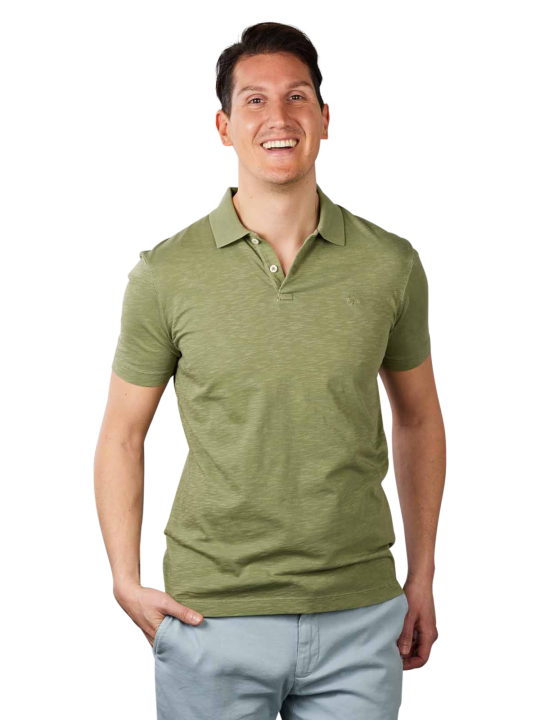 Marc O'Polo Short Sleeve Polo Garment Dyed Herren Polo Shirt