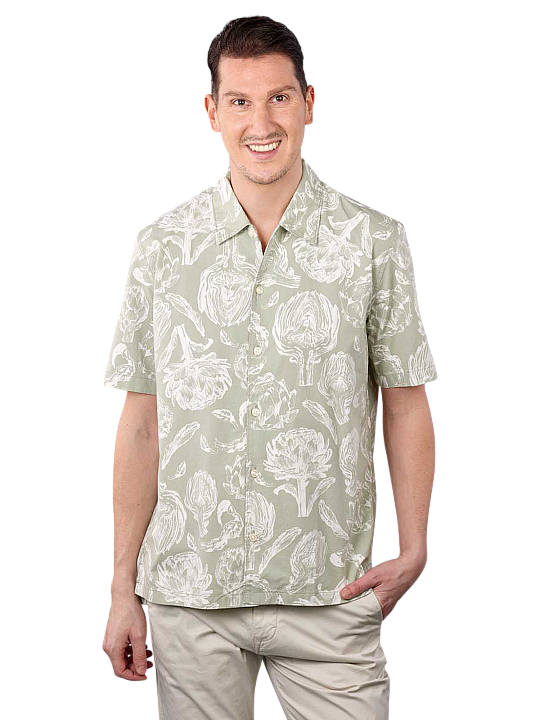 Marc O'Polo Short Sleeve Shirt Camp Collar Herren Hemd