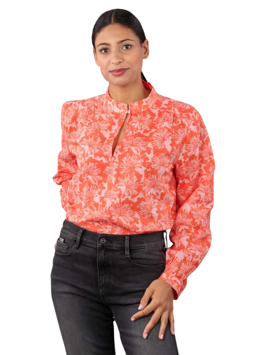 Marc O'Polo Stand Up Collar Blouse Printed Damen Bluse