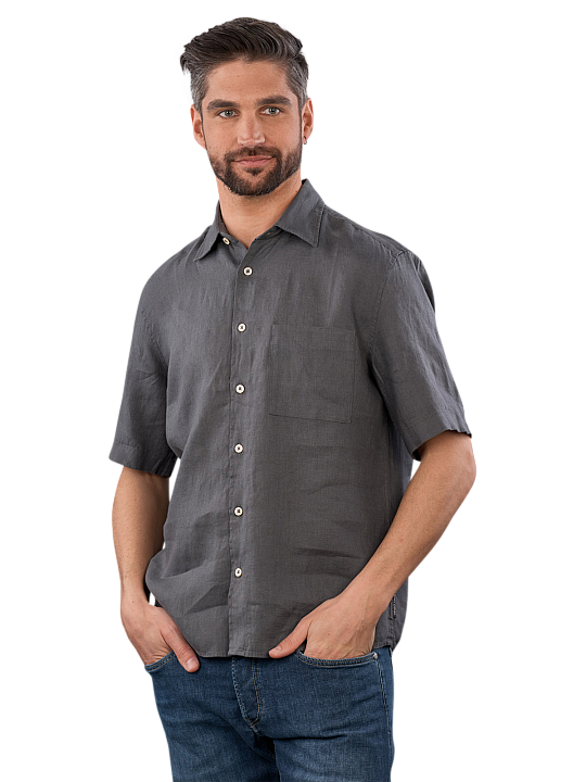 Marc O'Polo Linen Shirt Short Sleeve Chemise Homme