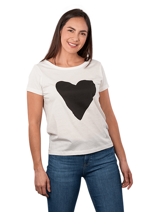 Marc O'Polo Placed Print T-Shirt Short Sleeve Damen T-Shirt