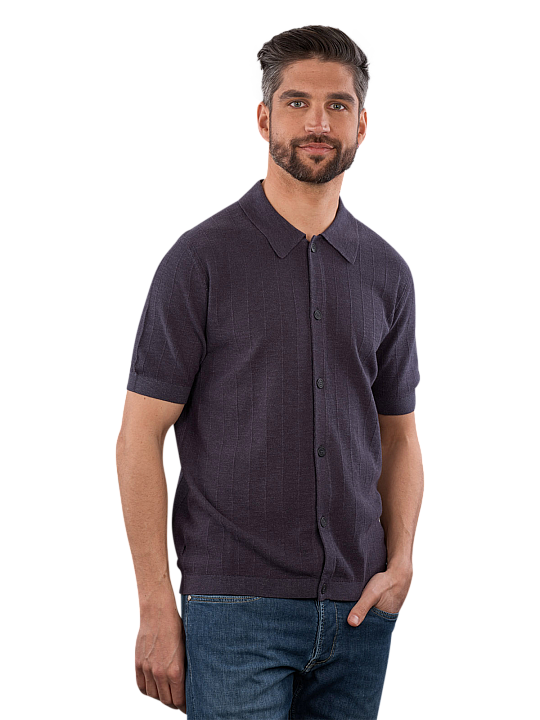 Marc O'Polo Pullover Short Sleeve Structured Pullover Homme