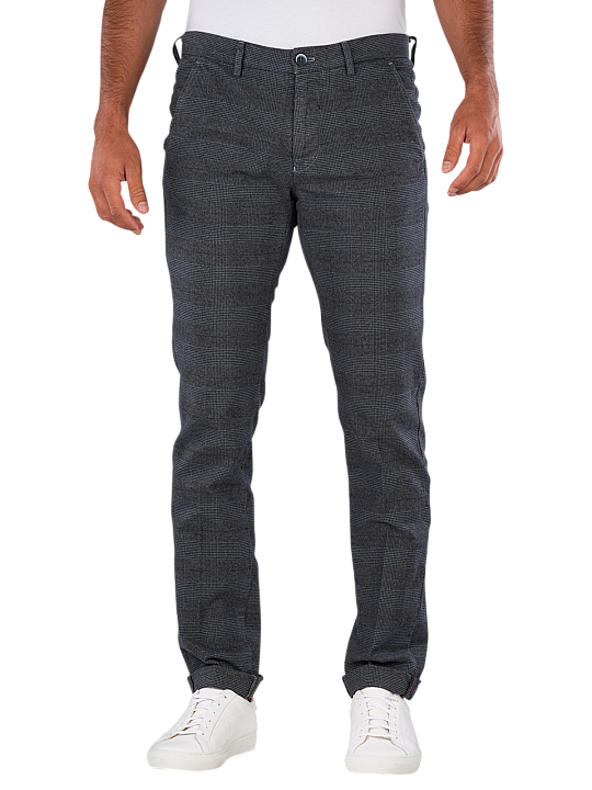 Mason's Torino Chino Slim Fit Check Herren Hose