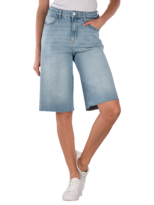 Mavi Akira Bermuda Shorts Wide Damen Jeans